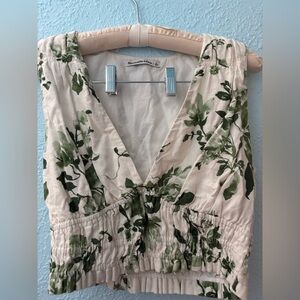 Abercrombie & Fitch Cream Blouse
